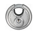 Abus Discus 24 70 Vorhängeschloss - Silber, Schlüsselanhänger, 7cm