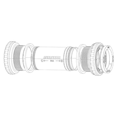 SRAM Spacer Kit Dub Mtb Road V3