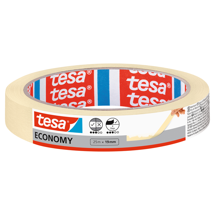 Tesa 1025268 – Maskierung b.univers.25mx19mm | 16 Stück