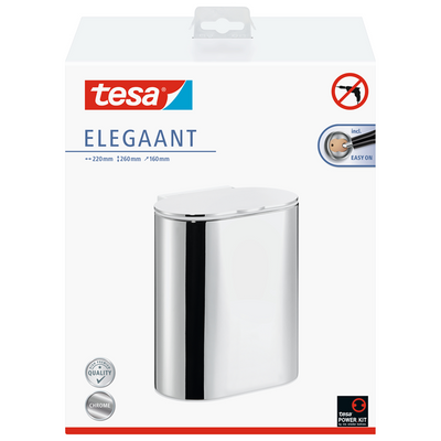 Tesa 1066812 – eleganter Kosmetikabfallbehälter | 1 Stk