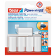 Tesa 1034994 – Powerst. Cablecl Clipstr | 8 Stück