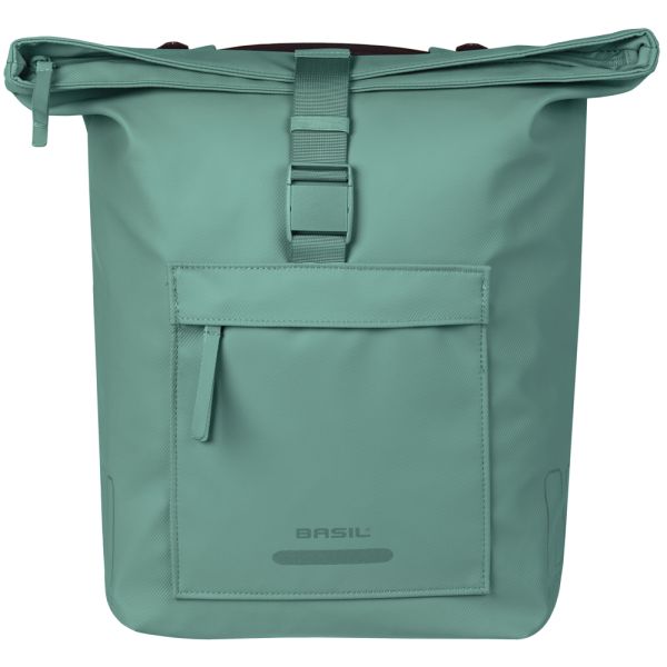 Basil Doppelte Fahrradtasche Brooklyn Mik 41l 14 x 30 x 37 cm – grün