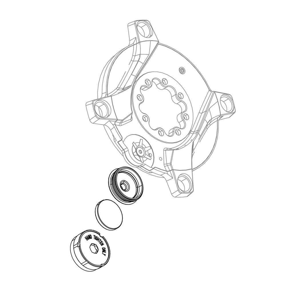 Quarquerkurbelschraube M18 M30 Rivale Axs