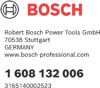 Bosch Zubehör Tiefenanschlag 1. - 1608132006