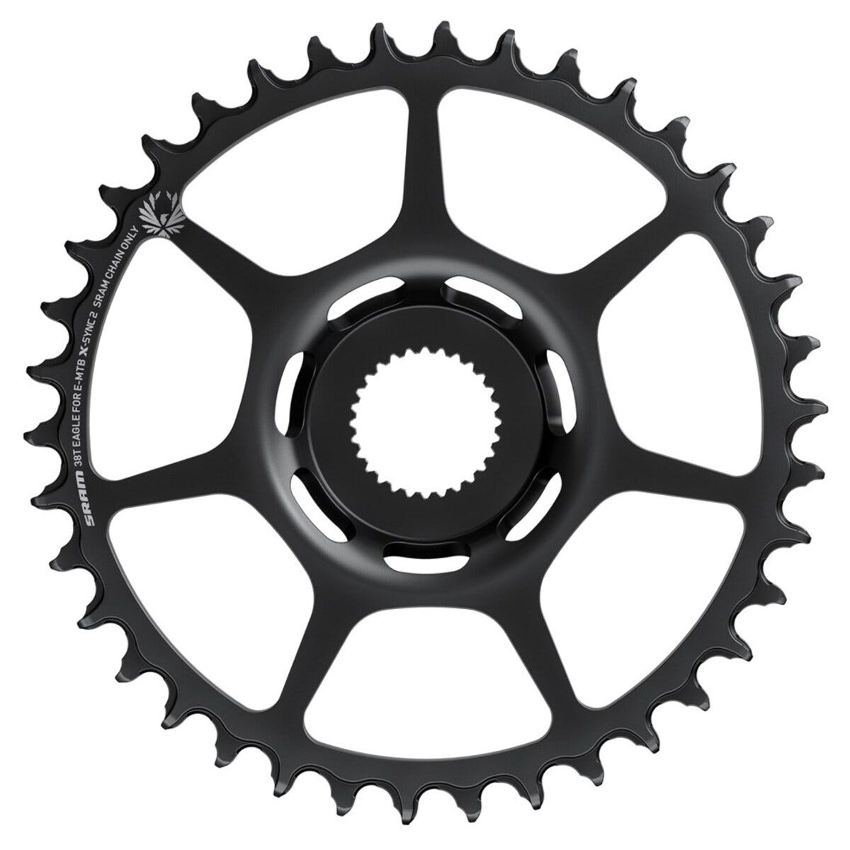 SRAM -Kettenring F.bosch 38t. Stahlschwarz
