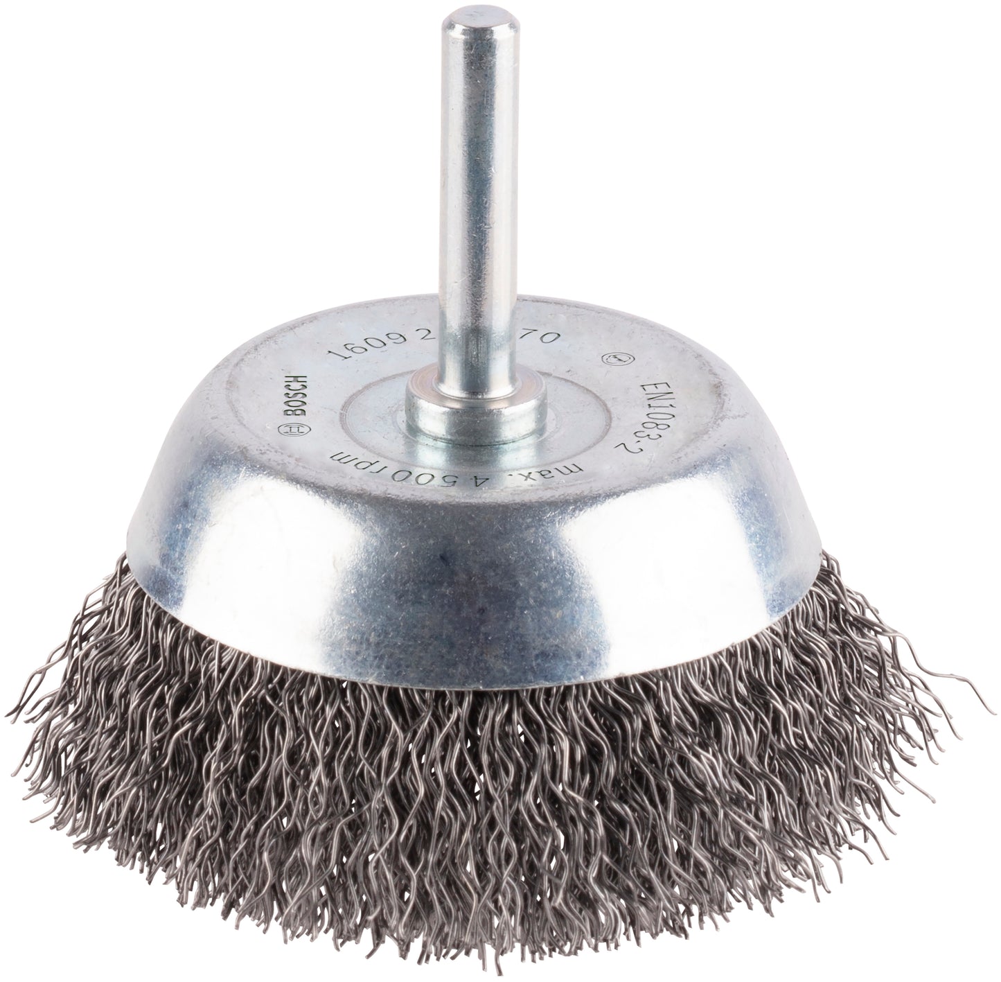 Bosch Zubehör Schüssel Stahlbürste 70 mm, 0,3 mm, 4500 h min 1 Stück - 1609200270
