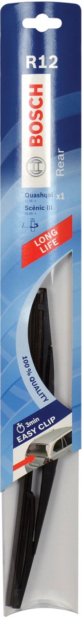 Bosch Wischerblatt R12 300 mm Gummi schwarz