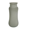 Vase Redondo Green und Matt Green Glass