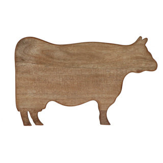 Parrel Board Cow natürliche Mango 41x26x1.6 cm