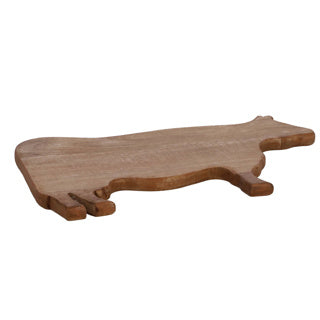 Parrel Board Cow natürliche Mango 41x26x1.6 cm