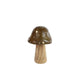 Keine Marke Skulptur Pilz Peter Mango 9x8x13cm | 4 Stück