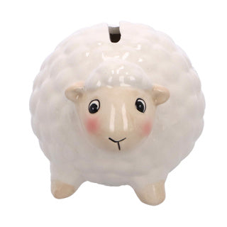Geldbox Schaap 2 Assorti 12x10x9 cm