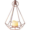 Laternenkante mit LED -Kerze 23,5 cm
