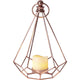 Laternenkante mit LED -Kerze 23,5 cm