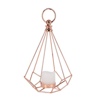 Laternenkante mit LED -Kerze 23,5 cm