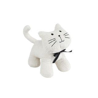 Andere Marken Türstopper Plüschkatze 25x15x24 cm weiß