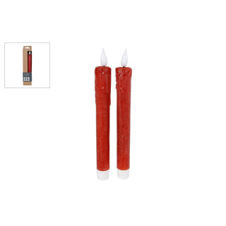 Kerzen -LED -Fernbedienung Red Set 2