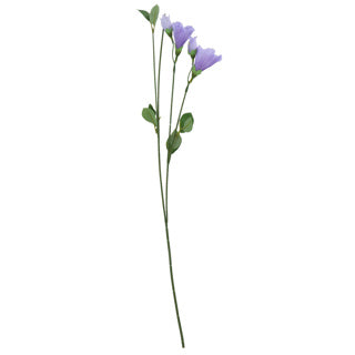 Kunst Bloem Campanula Hellblau Seide 60 cm