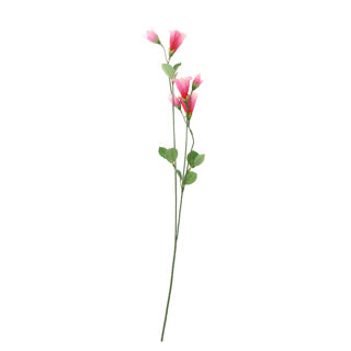 Kunst Bloem Campanula Hellrosa Seide 60 cm