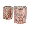 Verschiedenes PMTD Windlicht Desiree Giraffeprint Pink 10 cm