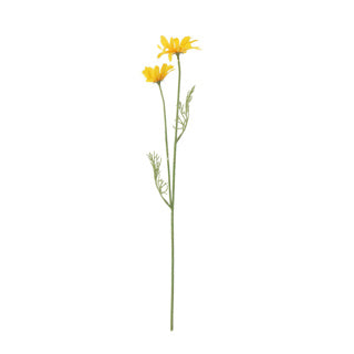 Kunstblume Daisy gelbe Seide 56 cm