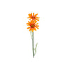 Kunstblume Daisy Orange Seide 56 cm
