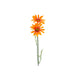 Kunstblume Daisy Orange Seide 56 cm