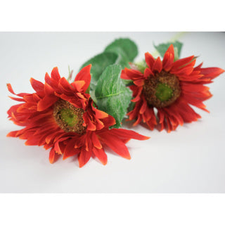 Kunstblume Gerbera Orange 80 cm