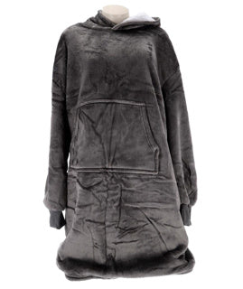 Andere Marken Hoodie Plaid Sherry 70x110 cm Holzkohlegrau
