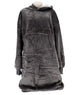Andere Marken Hoodie Plaid Sherry 70x110 cm Holzkohlegrau