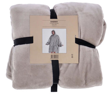 Andere Marken Hoodie Plaid Sherry 70x110 cm Bimssteinstein