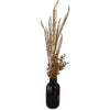 Vase Taubenschwarz Zylinder Metall 11x11x25 cm | 2 Stk