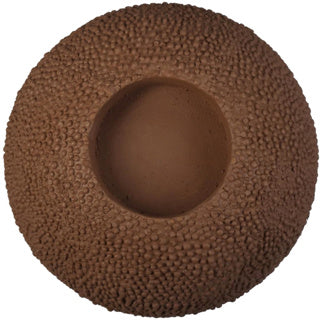 Teelichthalter Beton Brown 15x15x15 cm