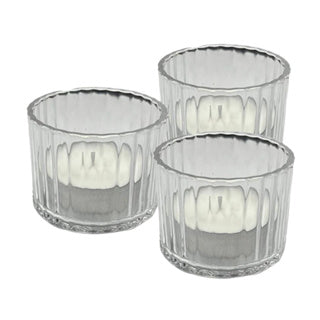 Teelichthalter 6 cm Set von 3