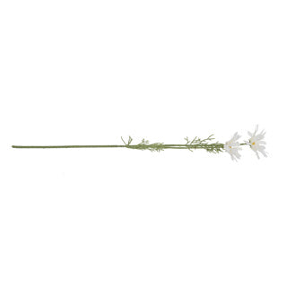 Kunstblume Daisy weiße Seide 56 cm