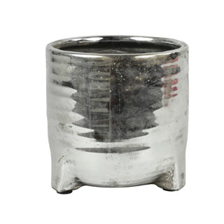 Countryfield Flowerpot Amarens M Silber Farbe 18 cm
