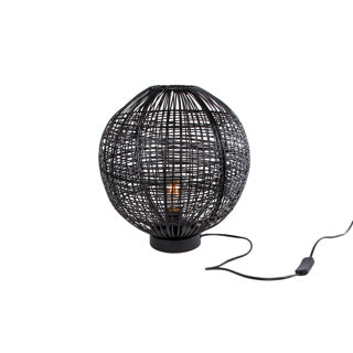 Tischlampe Micha Bol Black Metal 36 cm