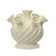Vase Porzellan weiß 18 cm