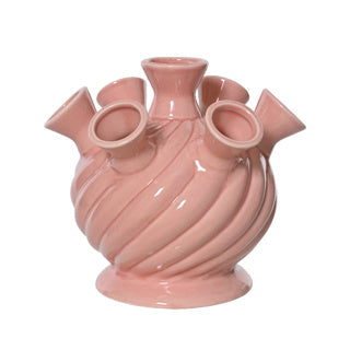 Vase Porzellan rosa 18 cm