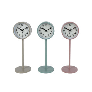 Uhr Rikki L 3 Assorti Metall 8x8x23cm