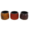 Teelichthalter Ludo recyceltes Holz 6x6x10 cm