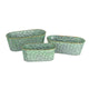 PTMD Flower Box Dianne Green Set von 3 3