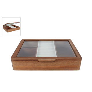 JET Jugendkasten Jet Naturel Acacia 19x19x22cm