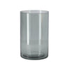 Imp Vase Levi Zylinder dunkelgrau transport. H21 D14
