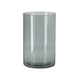 Imp Vase Levi Zylinder dunkelgrau transport. H21 D14