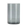 Imp Vase Levi Zylinder dunkelgrau transport. H21 D14