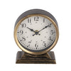 Andere Marken Metal Clock Caroline 13x6.5x15 cm Gold