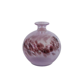 Vase Orla Purple Glass 22x22x23,5 cm