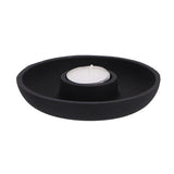 Kerzenhalter Aluminium Black 13,5x13,5x2,5 cm - afbeelding 2