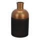 Countryfield Flasche Vase Madelons schwarzer Kupfer 26 cm
